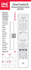 One for All Smart Control 8 Bedienungsanleitung