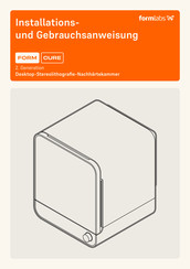 Formlabs Form Cure 2 Generation Installations- Und Gebrauchsanweisung