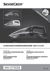 Silvercrest SAS 7.4 LI B1 Bedienungsanleitung