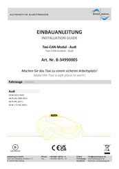 Speedsignal B-34990005 Einbauanleitung