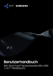 Samsung Wind-Free A C 140 RN4DKG/EU Benutzerhandbuch