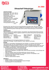 BGS technic 8960 Bedienungsanleitung