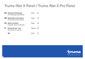 Truma iNet X Pro Panel Gebrauchsanleitung