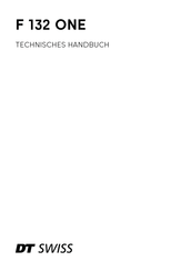 DT SWISS F 132 ONE Technisches Handbuch