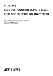 DT SWISS F 132 ONE Bedienungsanleitung