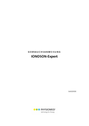 Physiomed IONOSON-Expert Gebrauchsanweisung