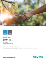Siemens simatic et 200sp Produktinformation