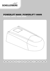 schellenberg POWERLIFT 800N Bedienungsanleitung