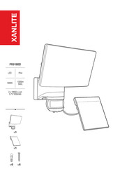 Xanlite PRS1000D Bedienungsanleitung