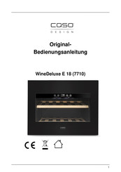 CASO DESIGN 7710 Original Bedienungsanleitung