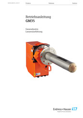 Endress+Hauser GM35-1 Betriebsanleitung