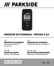 Parkside PMSHM 2 A3 Bedienungs- Und Sicherheitshinweise
