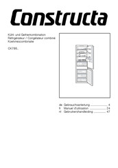 CONSTRUCTA CK786EFE0/01 Gebrauchsanleitung