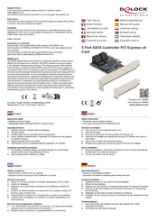 Delock 90890 Bedienungsanleitung