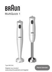 Braun MQ10.202M WH Bedienungsanleitung