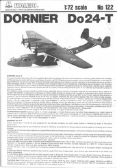 Italeri DORNIER Do 24-T Bedienungsanleitung