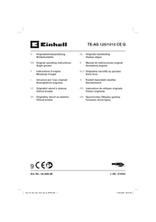 EINHELL 44.308.90 Originalbetriebsanleitung
