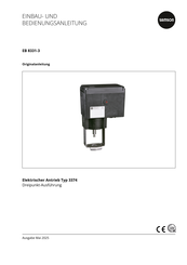 Samson 3374 Einbau- Und Bedienungsanleitung