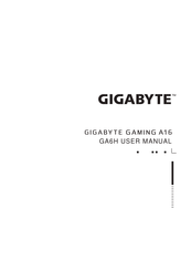 Gigabyte GAMING A16 Bedienungsanleitung