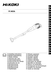 HIKOKI R36DA W4Z Bedienungsanleitung