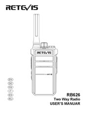 Retevis RB626 Bedienungsanleitung