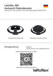 Lattoflex 300 Kurzanleitung