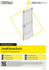 Jalousiescout ProtectLine Montageanleitung