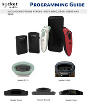 Socket Mobile D760 Programmieranleitung
