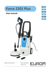 EUROM Force 2201 Plus Bedienungsanleitung