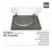 Dual CS 505-4 Bedienungsanleitung