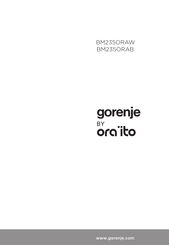 Gorenje BM235ORAW Gebrauchsanweisung