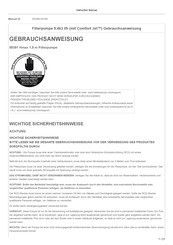 Bestway FLOWCLEAR 58391 Gebrauchsanweisung