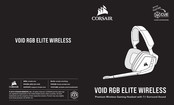 Corsair VOID RGB ELITE WIRELESS Bedienungsanleitung