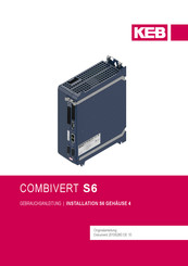 KEB COMBIVERT S6 Gebrauchsanleitung