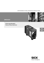 SICK 1029802 Betriebsanleitung