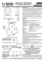 System Sensor WSO-WW-RF Installationsanleitung