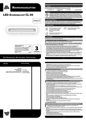 Casalux CL-30 Bedienungsanleitung