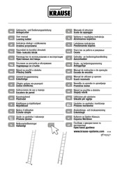 KRAUSE 1103-3 Serie Gebrauchs- Und Bedienungsanleitung