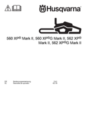 Husqvarna 560XPG Mark II Bedienungsanleitung