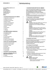 Ebm-Papst R3G146-AD23-14 Betriebsanleitung
