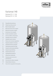 Reflex Variomat VS 1-1/140 Originalbetriebsanleitung