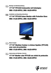 Eneo VMC-17LCD-HPPG1 Montage- Und Betriebsanleitung