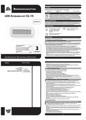 Casalux CL-15 Bedienungsanleitung