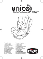 Chicco unico Gebrauchsanleitung