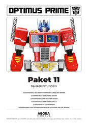 Agora Models OPTIMUS PRIME Paket 11 Bauanleitungen
