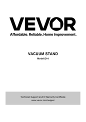 VEVOR D14 Bedienungsanleitung