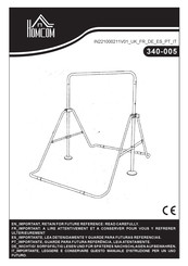 HOMCOM 340-005 Bedienungsanleitung