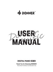 Donner DDP-60 Bedienungsanleitung