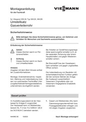 Viessmann VITOPEND 200-W WH2B Montageanleitung Für Die Fachkraft