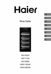 Haier WC188DE Bedienungsanleitung